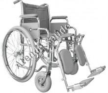 Cadeira de Rodas com Elevação de Pernas Confort