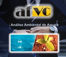AFVC analise agua e solo